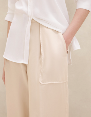 Tencel Wide Leg Pants