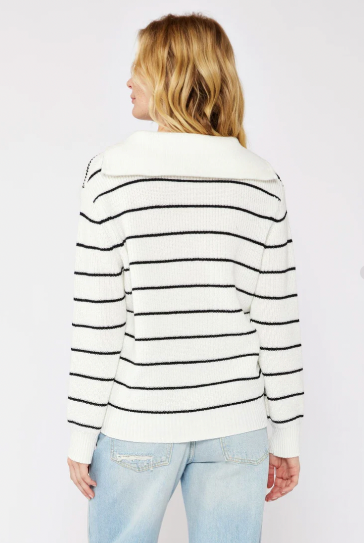 Metro Stripe Sweater