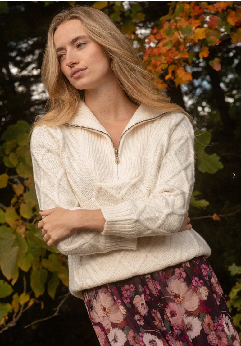 Trudie Cable Knit Sweater