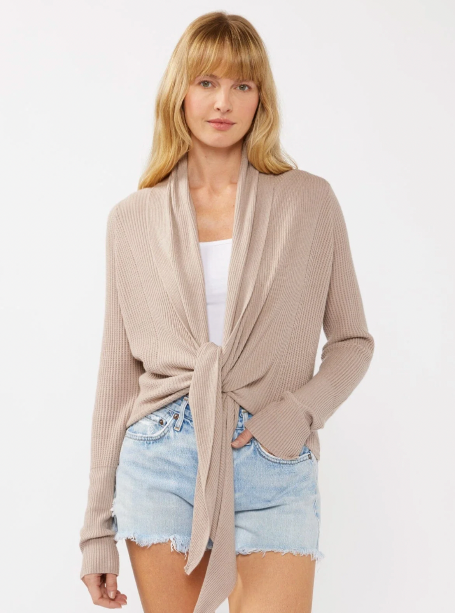 Willa Tie Front Sweater