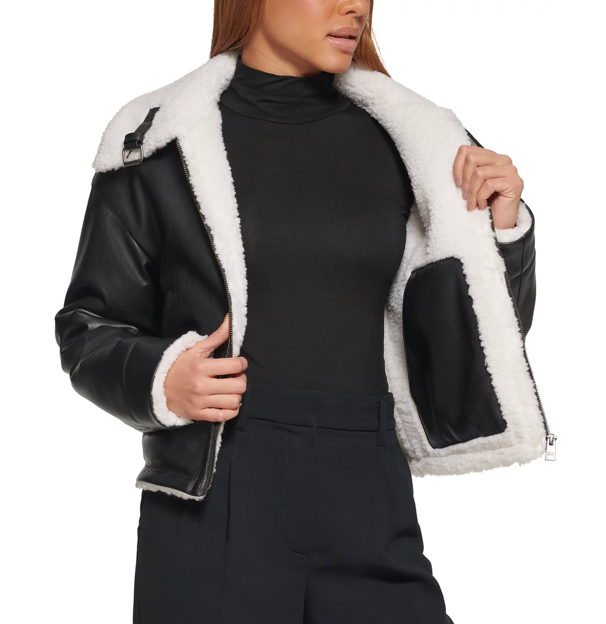 Women's Reversible Sherpa Jacket