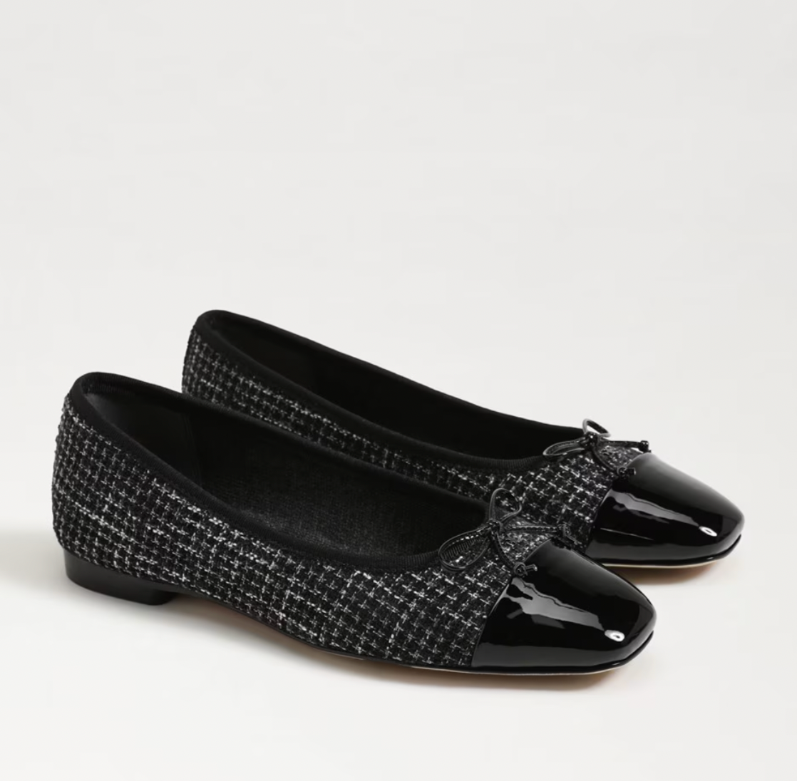 Cap-Toe Ballet Flats