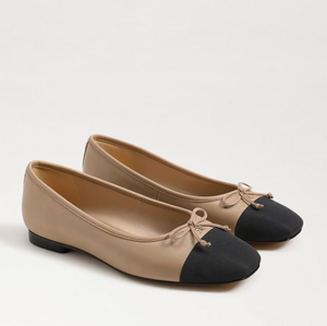 Cap-Toe Ballet Flats