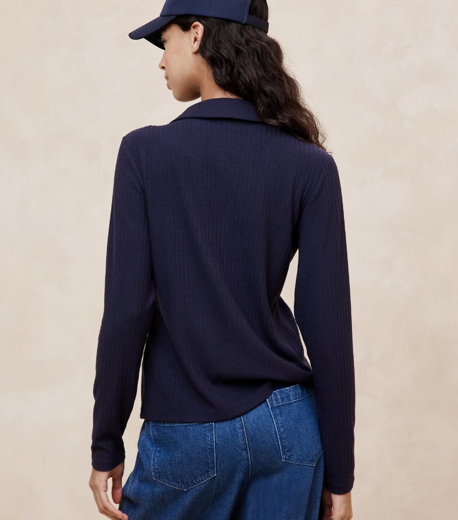 Collared Drop Needle Shirt