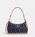 Teri Shoulder Bag in Denim
