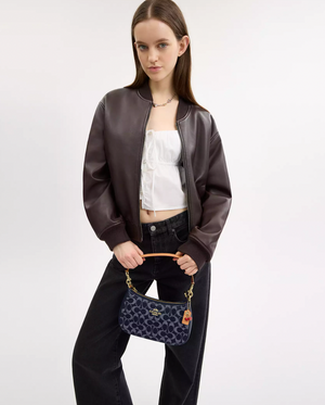 Teri Shoulder Bag in Denim