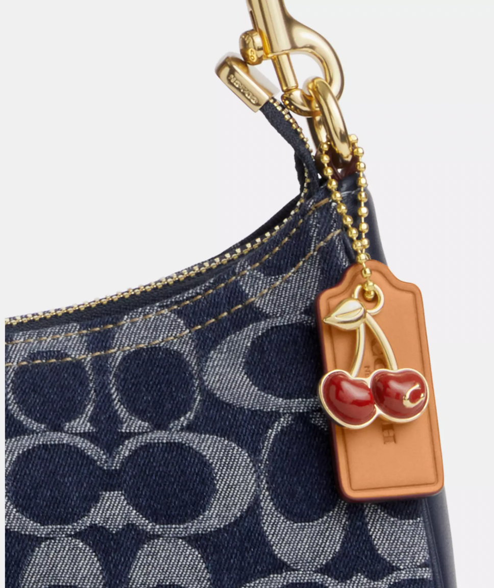 Teri Shoulder Bag in Denim