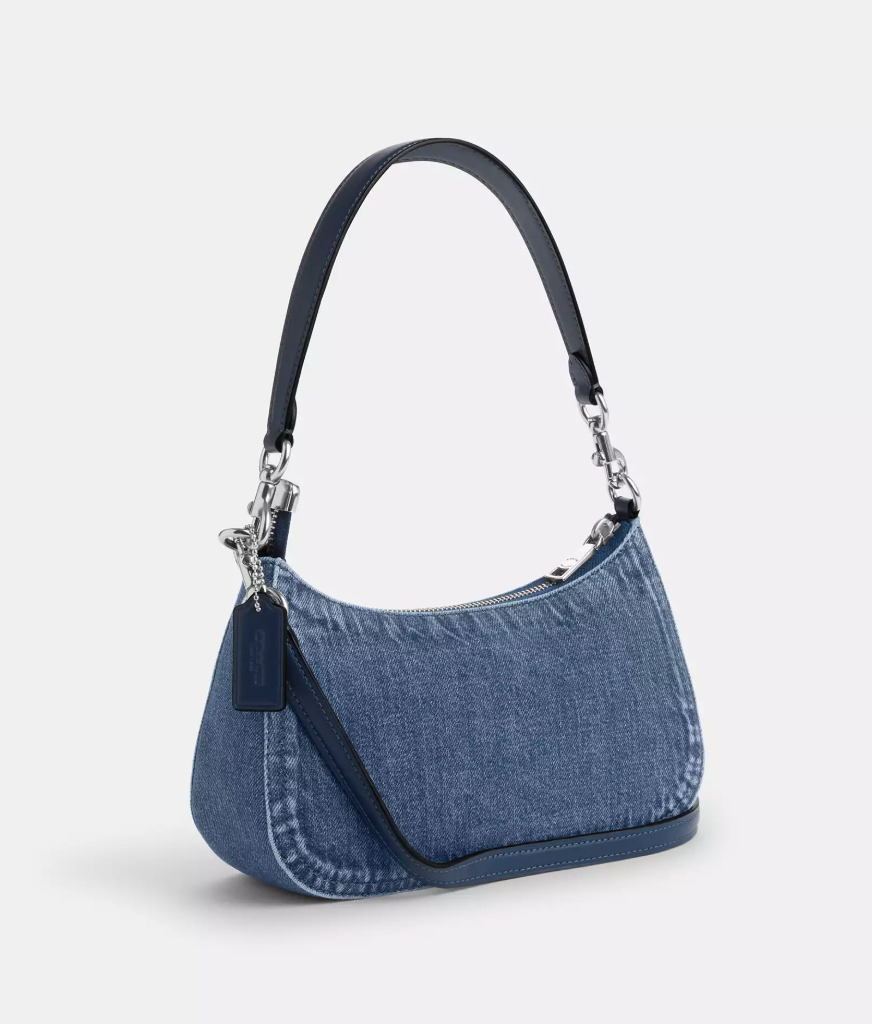 Teri Shoulder Bag in Denim