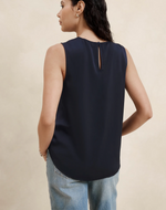 Sleeveless Shell Tank