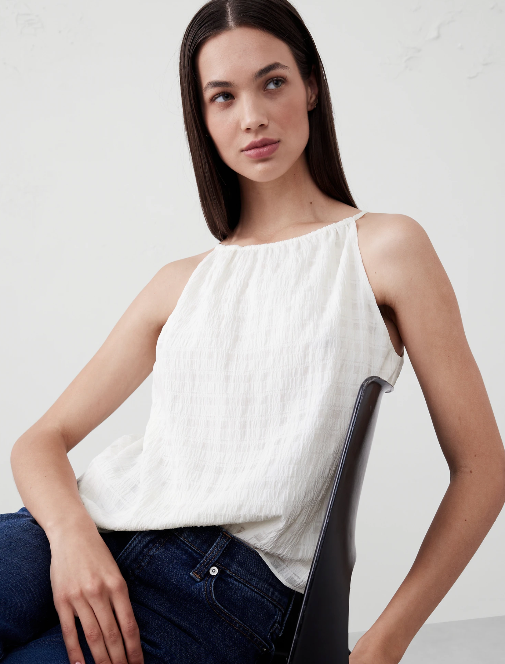 Gathered Halter Top