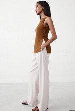 Crepe Jacquard Top