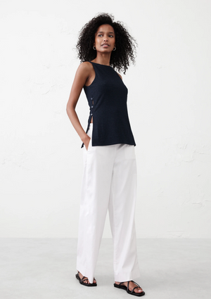 Crepe Jacquard Top