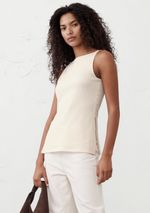 Crepe Jacquard Top