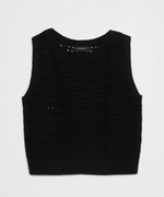 Open Stitch Sweater Tank