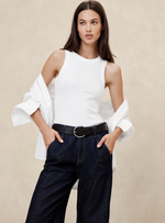 Ribbed Racer Tank