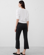 Bootcut Cropped Ponte Pull-On Pant