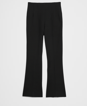 Bootcut Cropped Ponte Pull-On Pant