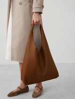Vegan Leather Slouchy Tote