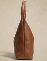 Vegan Leather Slouchy Tote