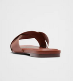 Vegan Leather Braided Sandals