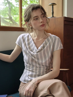 Saorise Cowlneck Blouse