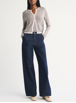 Pointelle Crew Tank & Cardigan