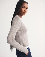 Pointelle Crew Tank & Cardigan