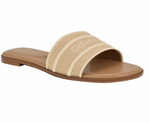 Kendell Logo Band Flat Slip-On Sandals