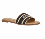 Kendell Logo Band Flat Slip-On Sandals