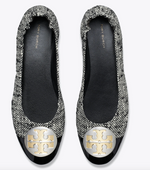 Claire Cap Toe Ballet Flats