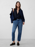 Silky Collared Top