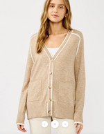 Melly Boarder Striped Cardigan