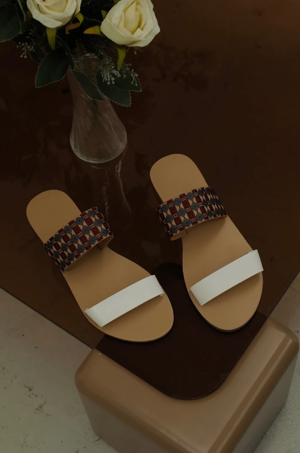 Sista | White X Maui Totem Handmade Sandals