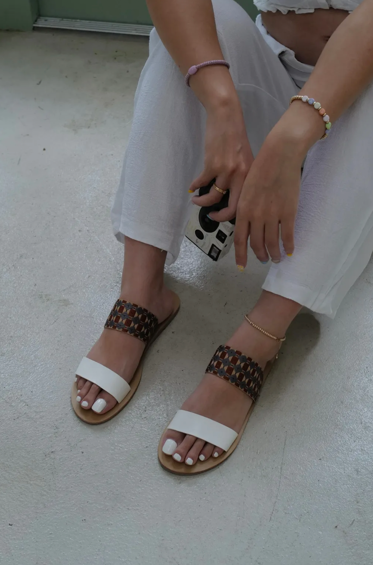 Sista | White X Maui Totem Handmade Sandals