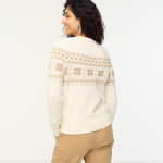 Fair Isle crewneck sweater