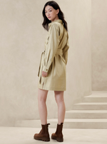 Belted Utility Shirtdress