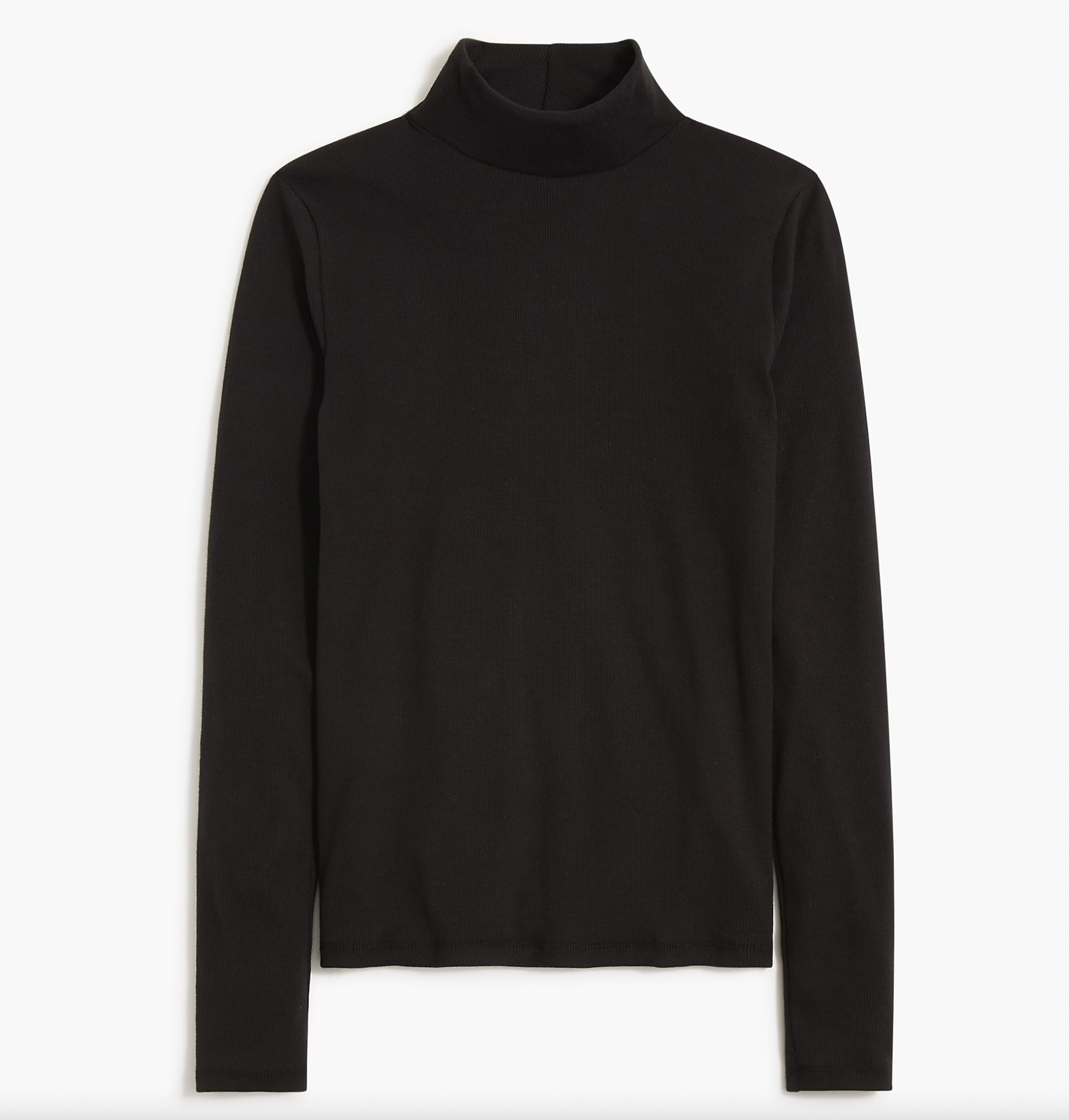 Ribbed Mockneck Top