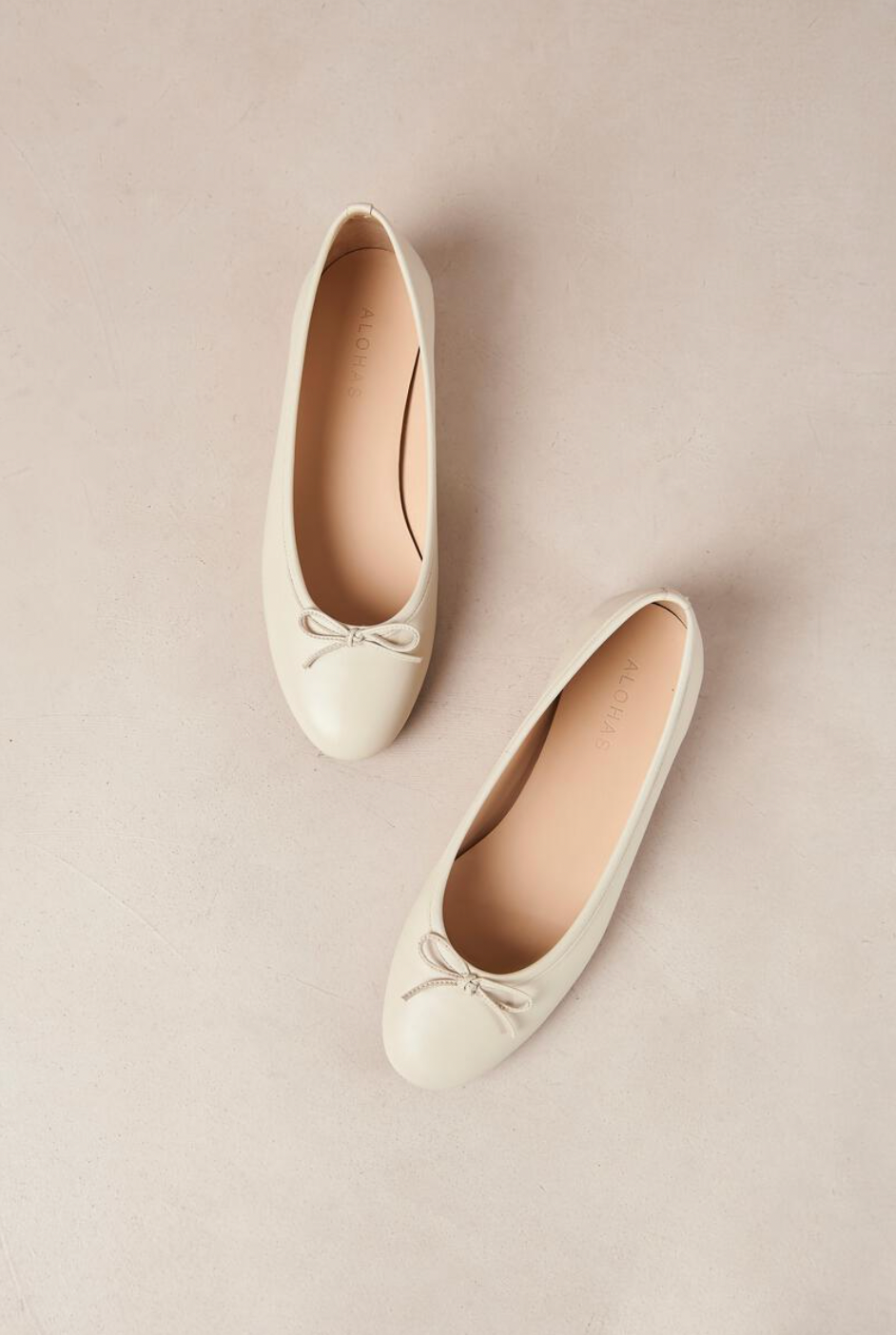 [ PRE-ORDER ] Oriana Leather Ballet Flats