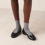 [ PRE-ORDER ] Oriana Leather Ballet Flats