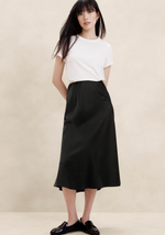 Midi Slip Skirt