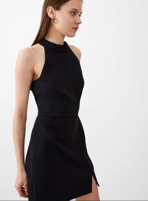 Whisper Racer Neck Dress