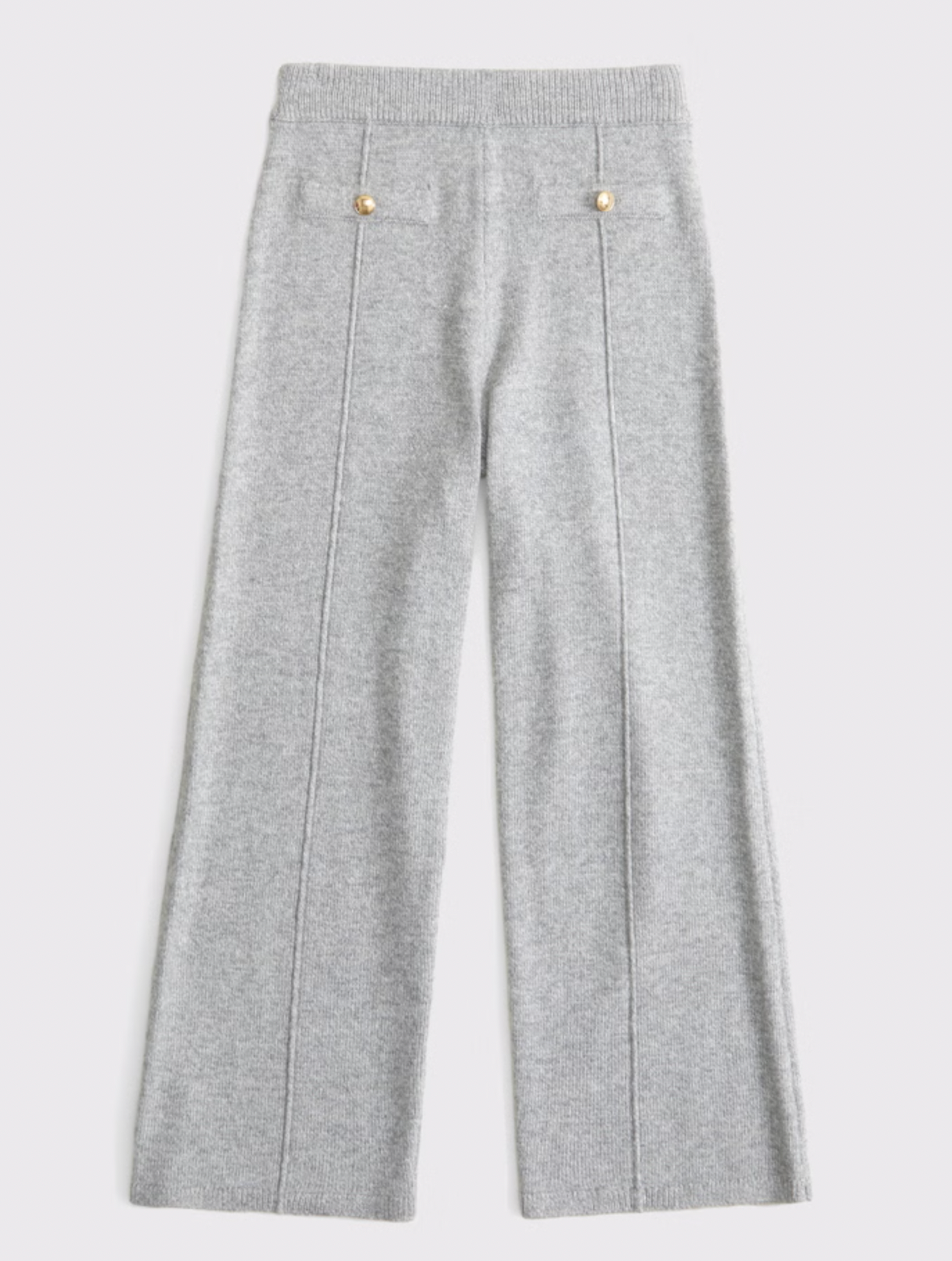 Girls Wide Leg Sweater Pants