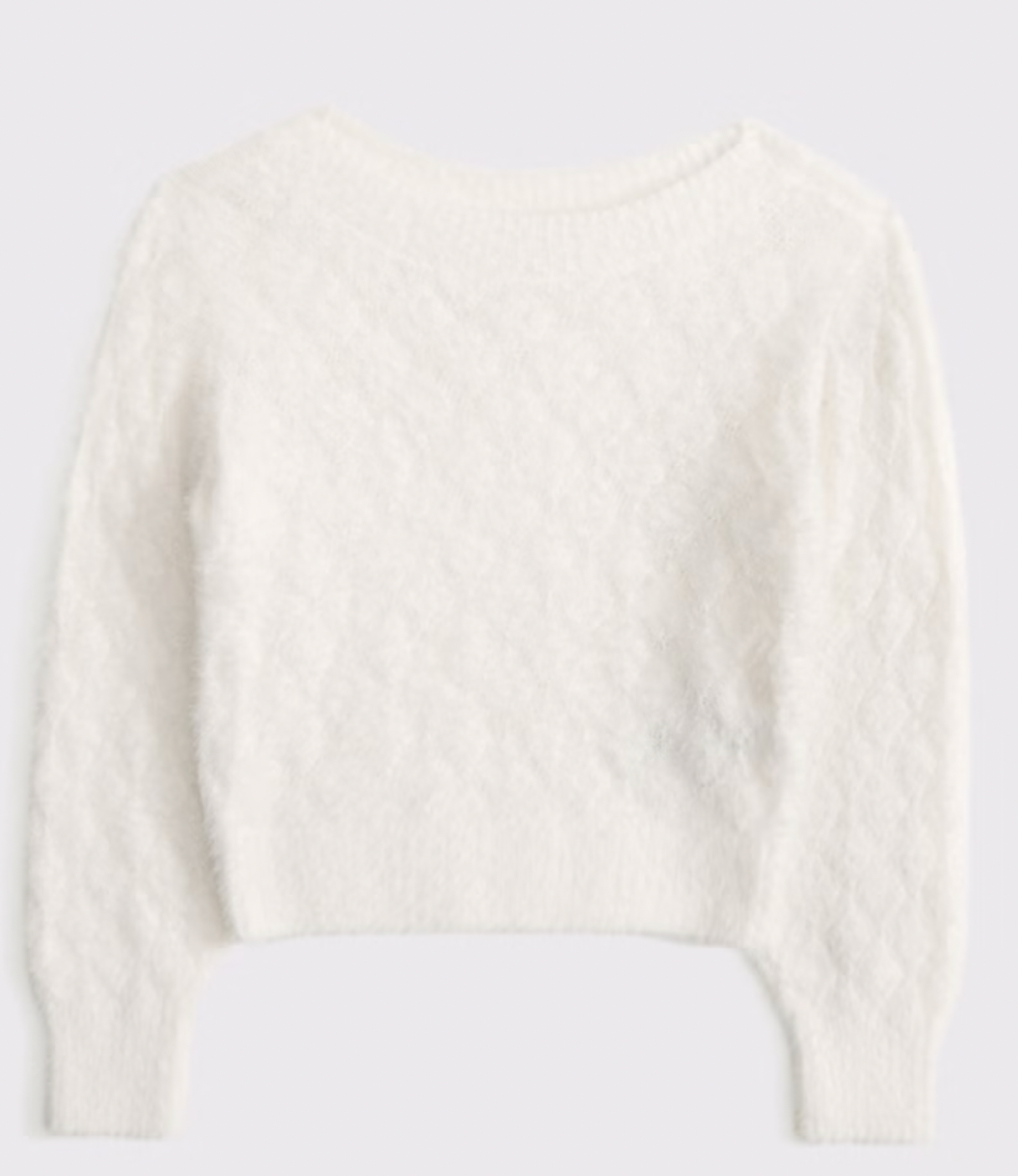 Girls Cozy Slash Sweater