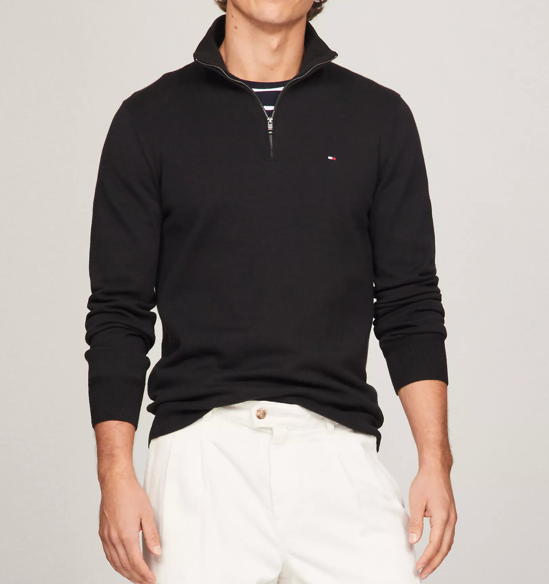 Men Half Zip Sweater