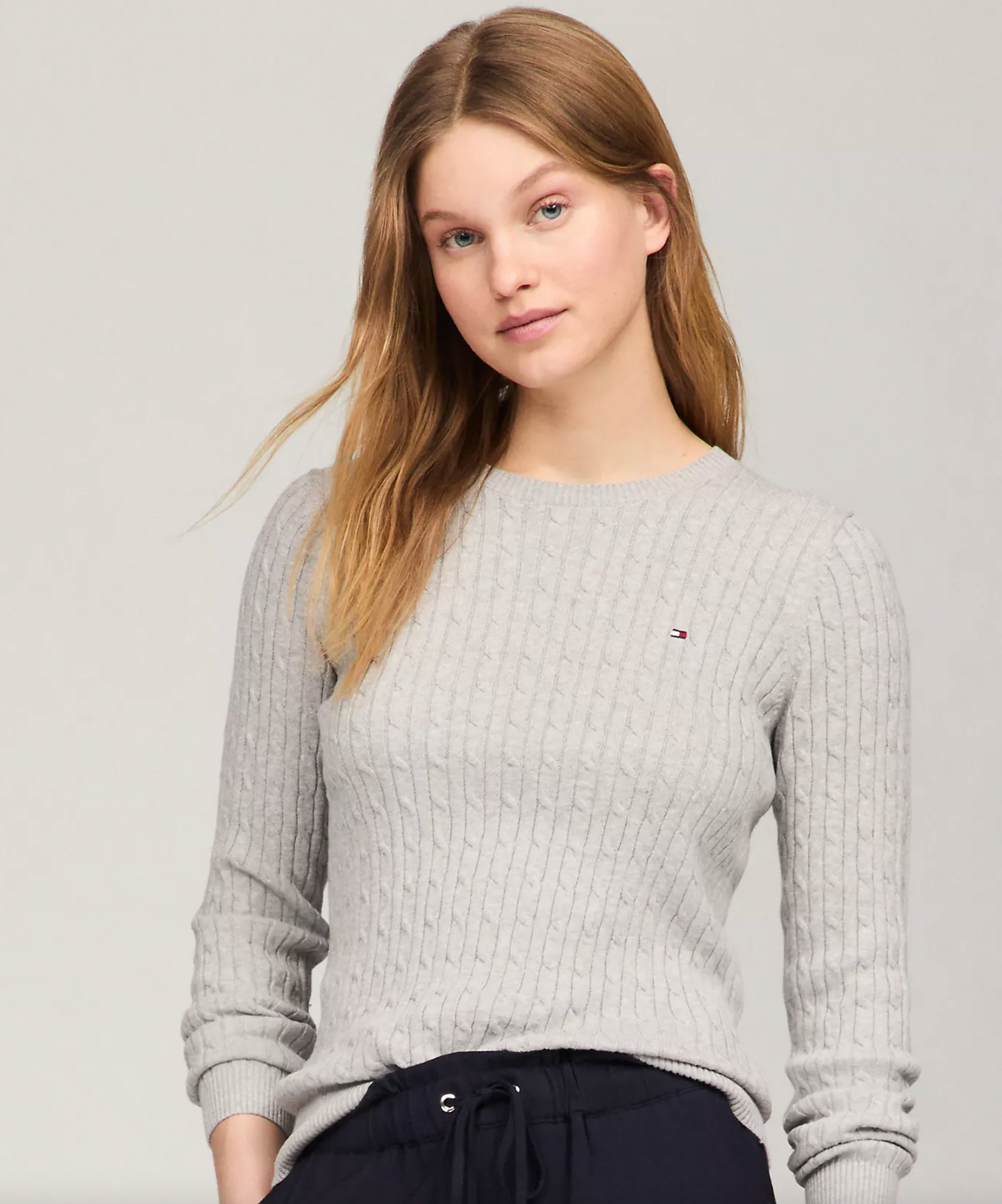 Women Cable Knit Sweater