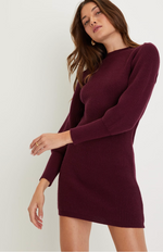 LOVING YOU FONDLY SWEATER MINI DRESS