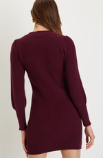 LOVING YOU FONDLY SWEATER MINI DRESS