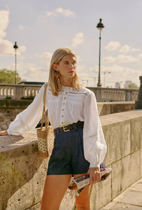 Elyna Linen Blouse
