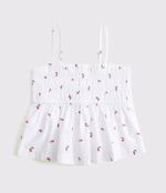Girls Poplin Babydoll Cami