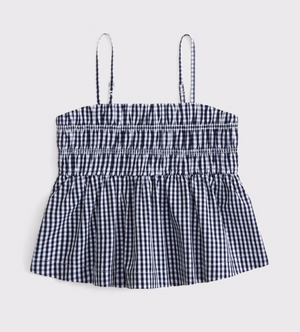 Girls Poplin Babydoll Cami